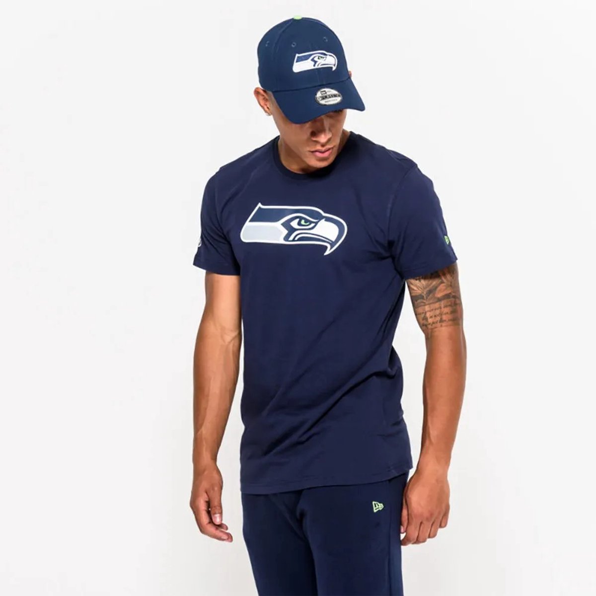 T-shirt Seahawks NFL Obsidiaanblauw