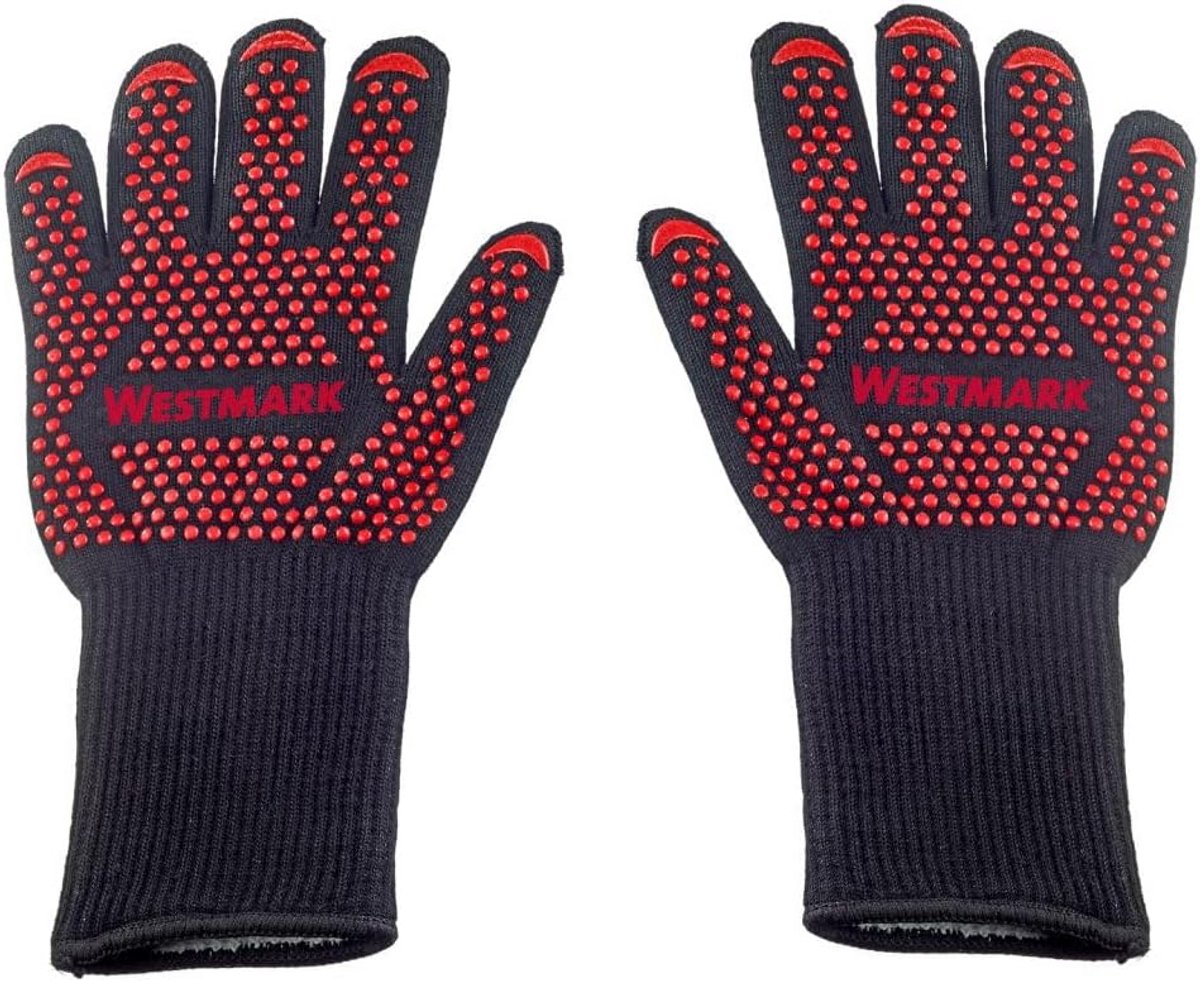 Hittebestendige BBQ Ovenhandschoenen – Set van 2 voor Hoge Temperaturen