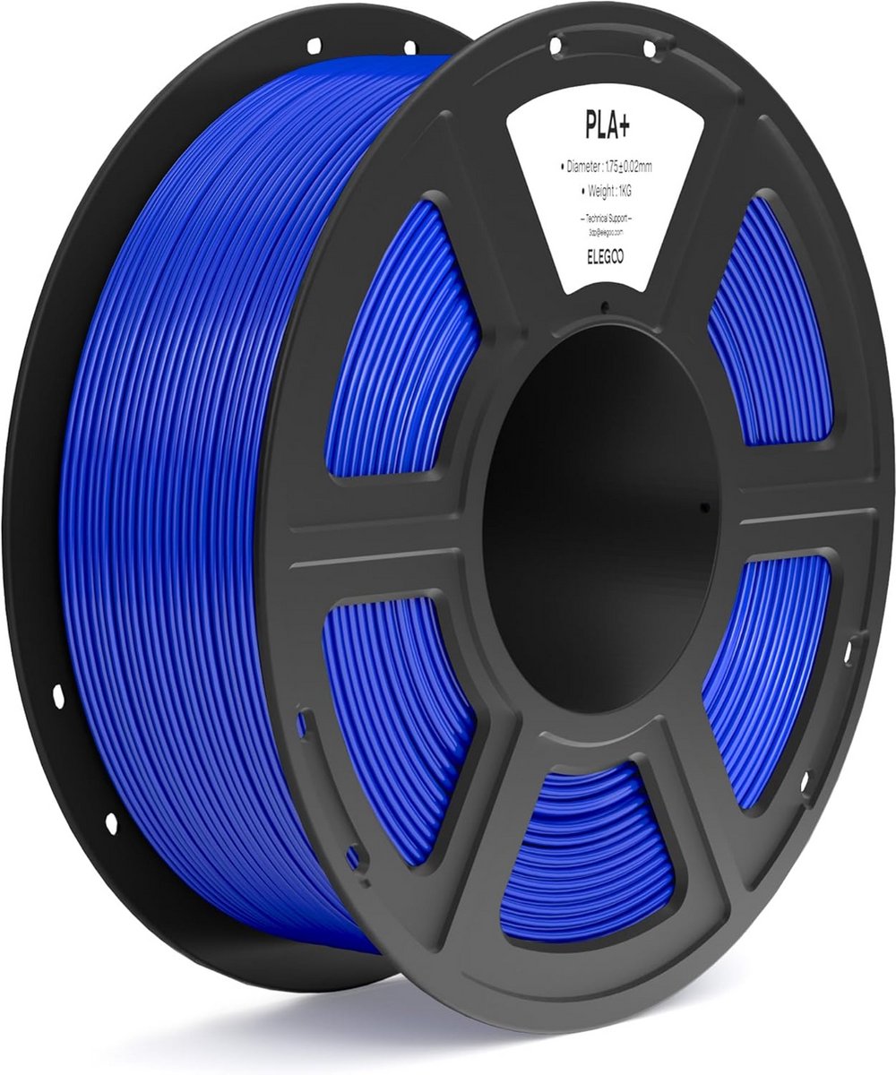 PLA+ 3D Printer Filament 1.75mm 1kg Donkerblauw