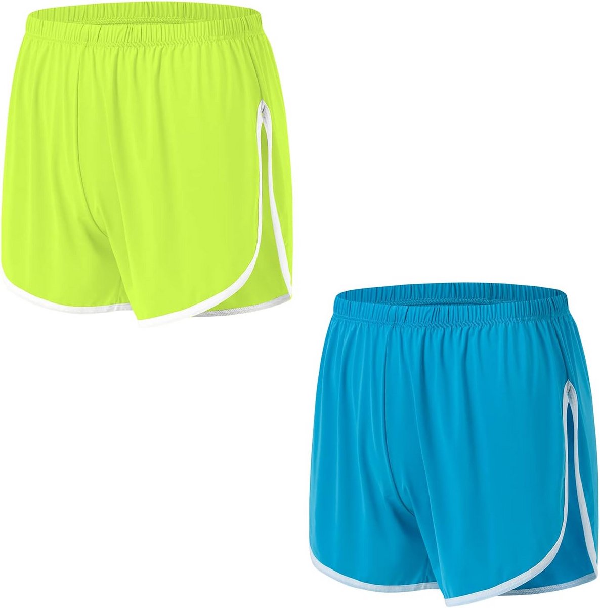 Heren Boxershorts met Split en Zij-opening, Lage Taille Ondergoed