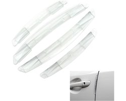 4x Doorrandbeschermers Zelfklevend Transparant Krasvrij voor Auto Deuren