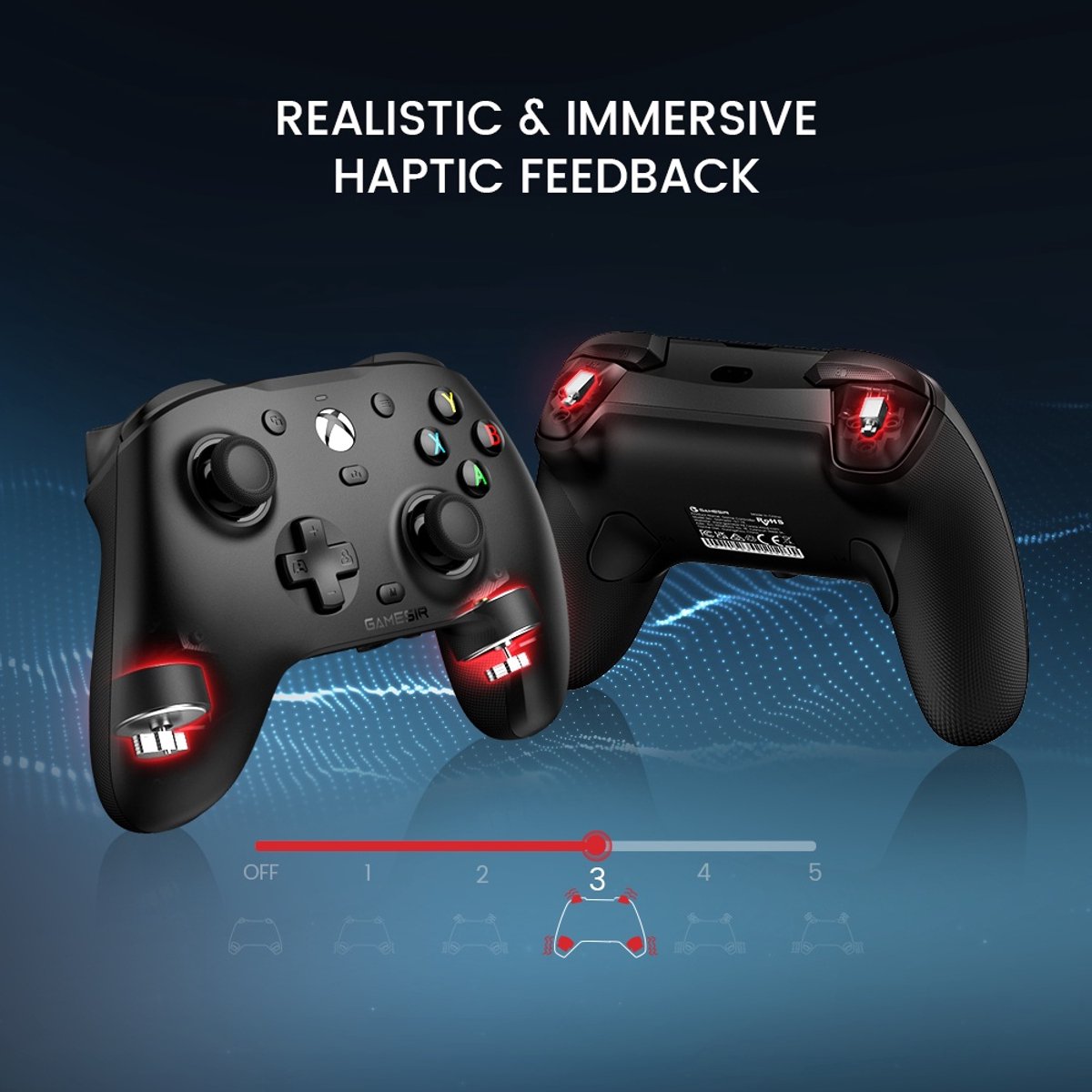 Gamesir G7 - Bedrade controller - Zwart thumbnail 4