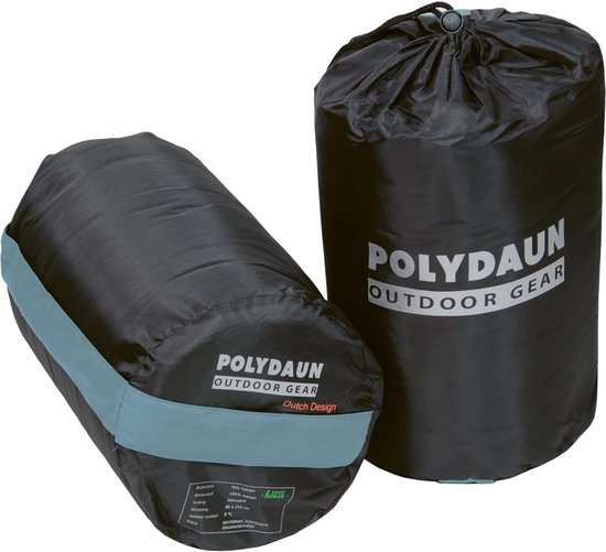 Grote comfortabele deken slaapzak voor volwassenen 80x210 cm grijs — afbeelding 2