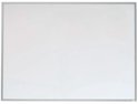 Wit whiteboard met aluminium lijst.