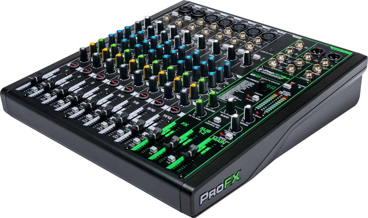 Mackie ProFX12v3 FX-mixer met USB-interface