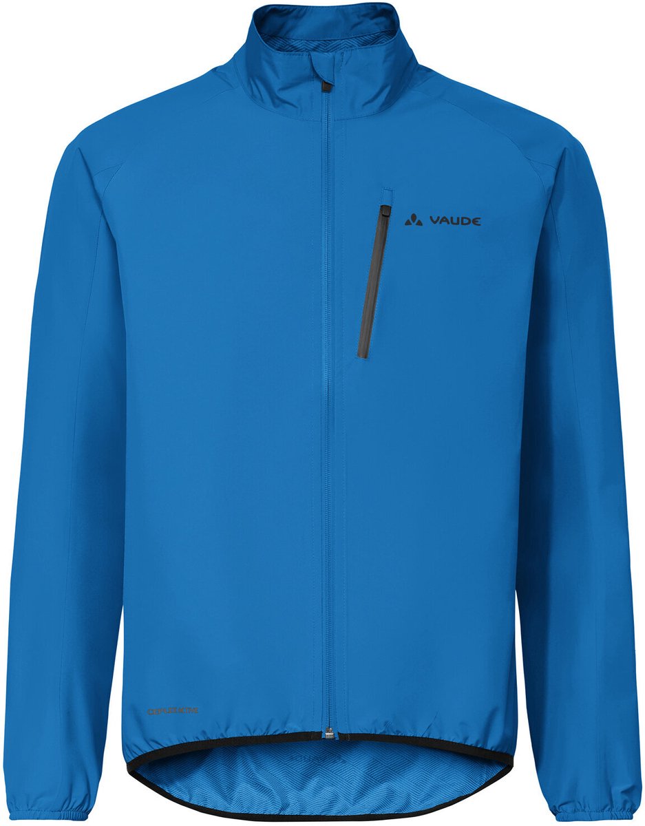 VAUDE Drop Jacket III, Hardshell Jack, Heren Bike-Sports Jacks, Waterdicht, Winddicht, Hardshell, Hoodless, Slim Fit