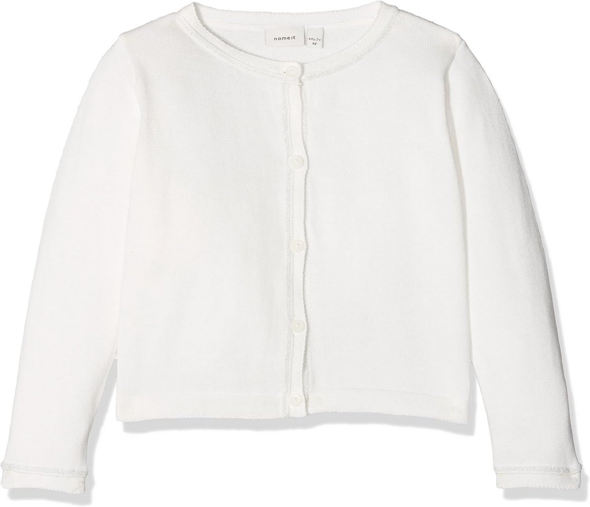 Lichtgewicht Gebreid Vest met Lange Mouwen voor Baby Meisjes