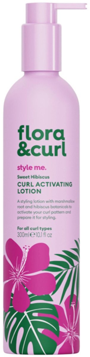 Flora & Curl Sweet Hibiscus Curl Activating Lotion - 300 ml