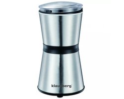 Klausberg KB7603 Elektrische Koffiemolen - RVS Koffiecontainer en Mes - 200W - Fijn of Grof Malen