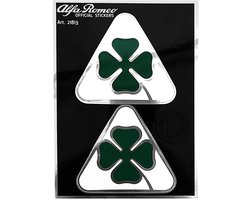 Auto Stickers met Klavertjevier Logo - Officieel Ontwerp