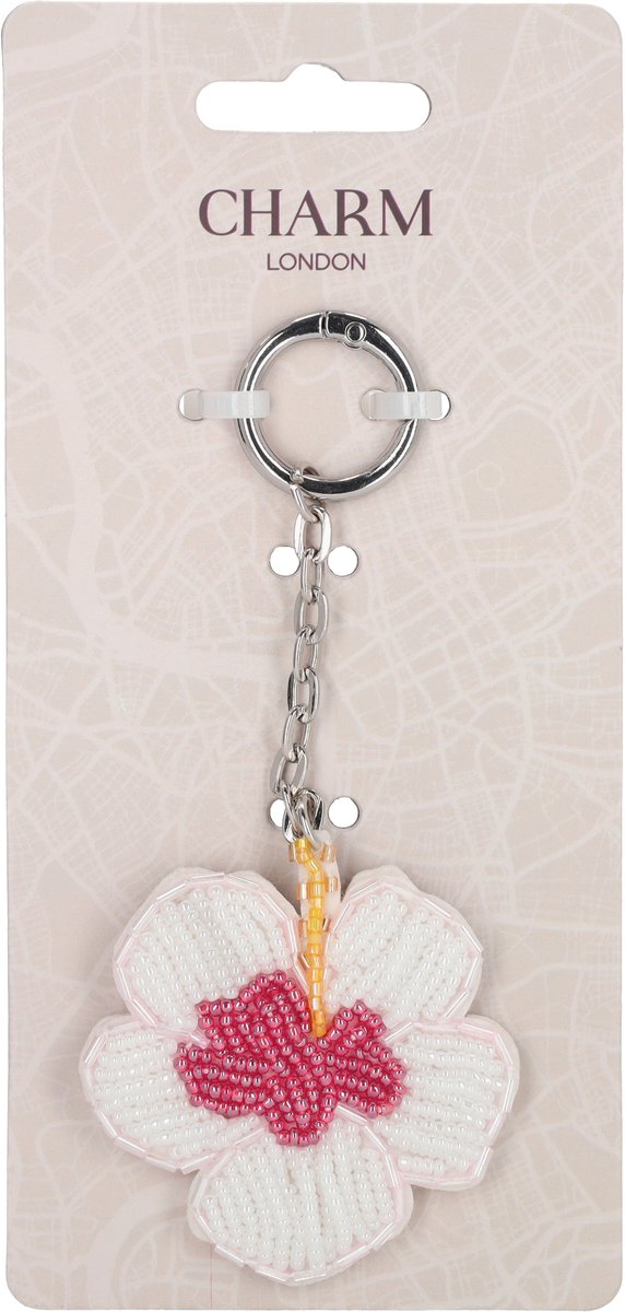 Charm London BALI Bag Charm - Roze
