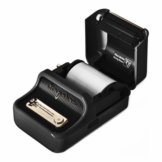 Bluetooth Labelprinter M100 - 2 Inch Labelmaker Voor IOS & Android, Barcodes & Adressen