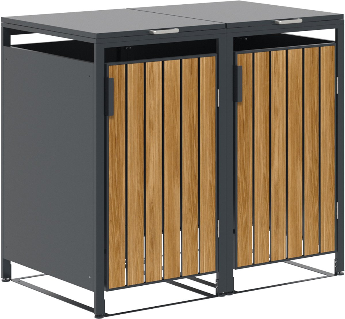 Garden Impressions containerbox BinPort dubbel - light teaklook