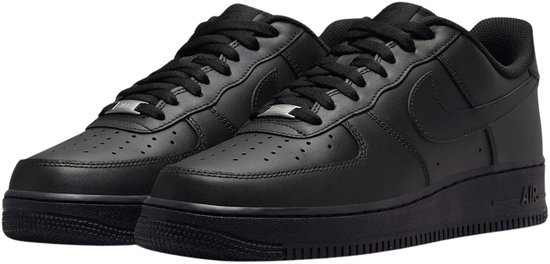 Nike Nike Air Force 1 '07 Heren Sneakers - Black/Black