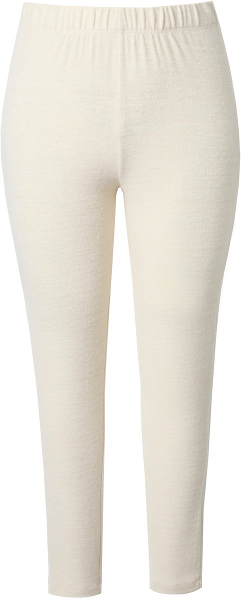 Ulla Popken - Dames - loungewear legging strepen opzij elastische band - Popcorn - Maat 58+