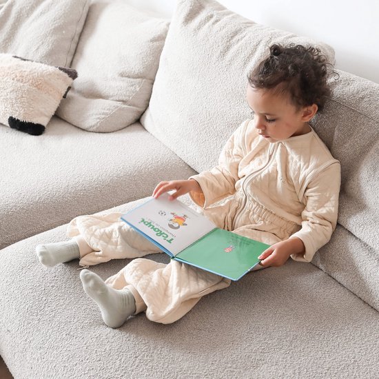 BEMINI Babyslaapzak - MAGIC BAG 24-36m - TOG 1.5 - Gewatteerd comfort - Cream — afbeelding 3