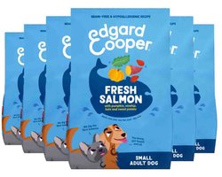 Edgard & Cooper Hondenvoer Droog Adult Small Zalm - 6 x 700 gr - Voordeelverpakking