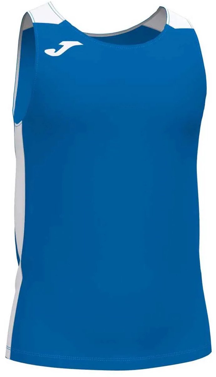 Joma Record Ii Mouwloos T-shirt Blauw 11-12 Years Jongens