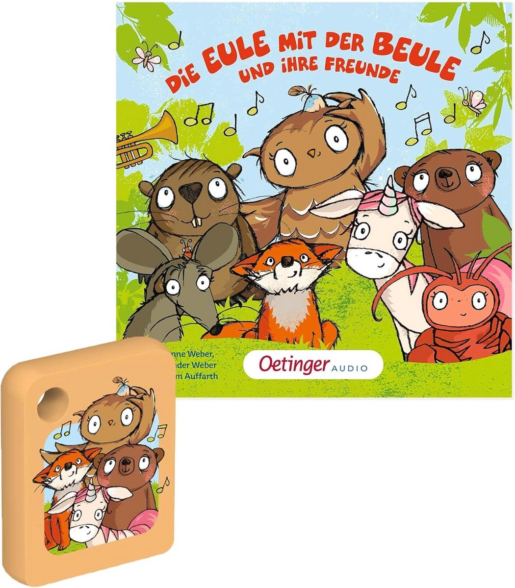 Luisterboek voor kinderen: Uiltje met een bult en vriendjes - Muziek vanaf 3 jaar