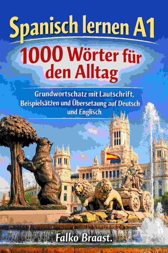 Wörterbuch 6 - Wörterbuch Spanisch lernen A1 - cover