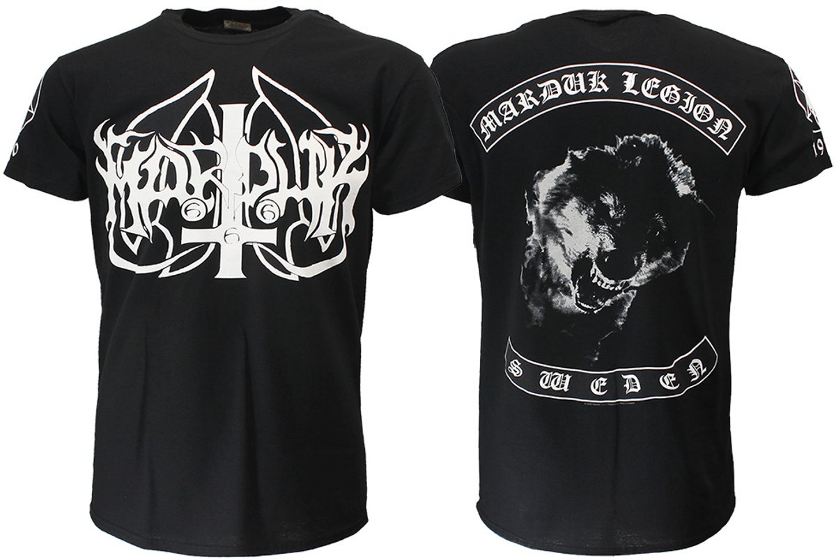 Marduk Legion Official Band T-Shirt - Officiële Merchandise - L