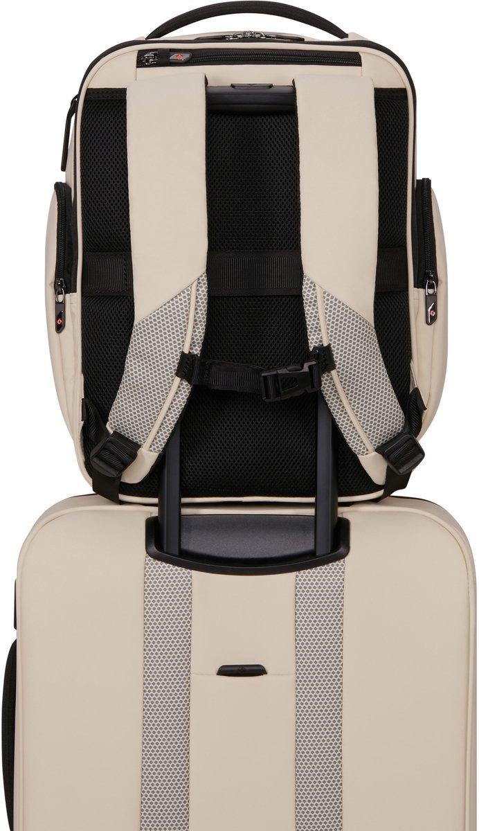 Samsonite Rugzak - Glazed Underseat Backpack S 30 x 40 x 20 cm - 15,6 inch - Sandstone - 25 l – foto 4