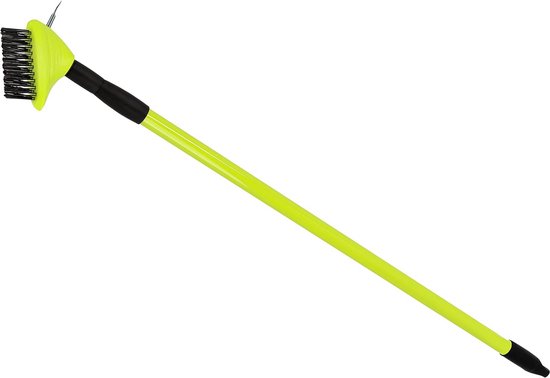 Voegenborstelset met Telescoopsteel voor Straatstenen - Onkruidborstel en Staalborstel voor Effectieve Reiniging van Talen Tools — afbeelding 3