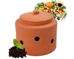 wormenbak - terracotta - 5 l - voor wormencompost