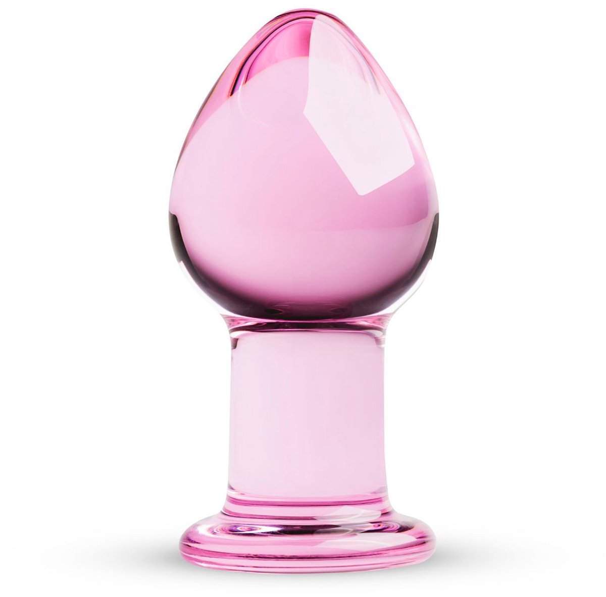 Gildo - Roze Glazen Buttplug No. 27 - 9 cm