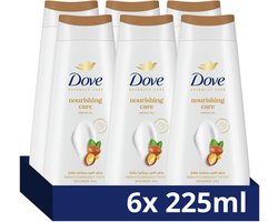 Dove - Douchegel - Advanced Care Nourishing Care - 6 x 225 ml - Voordeelverpakking