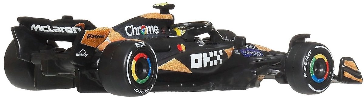 Hot Wheels Premium Metalen Formule 1 Verzamelbaar Speelgoed Raceauto - Lando Norris McLaren — afbeelding 3