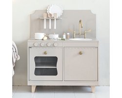 Petite Amélie Speelkeuken Sorbier - Kinderkeuken met 13-delige keukenset