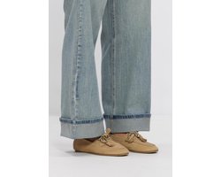 Shabbies Ciska Mocca Mocassins Dames - Instappers - Camel - Maat 40