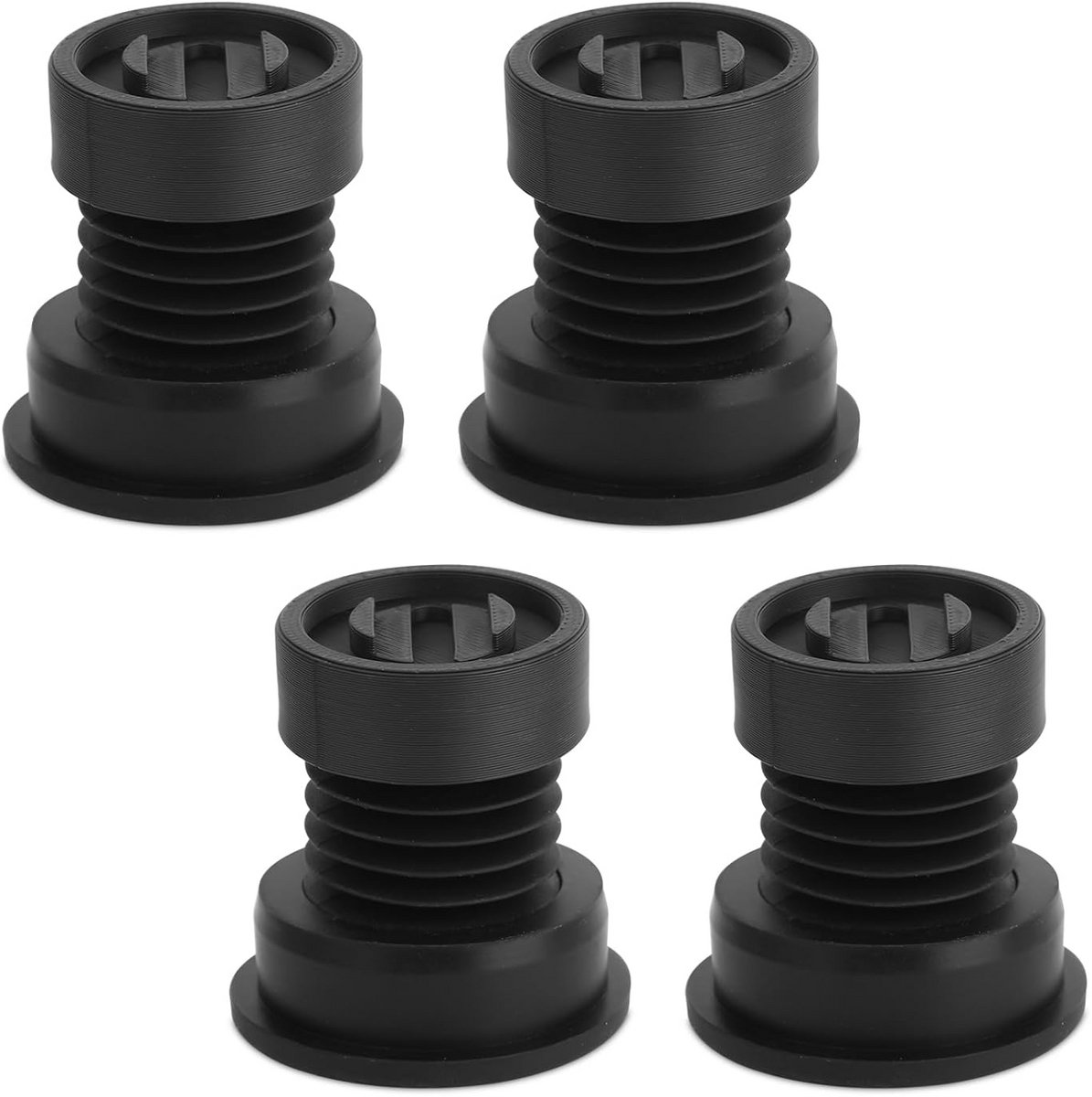 Set van 4 Anti-Vibratie Voetjes voor 3D-Printers, Schokabsorberende Siliconen Pads