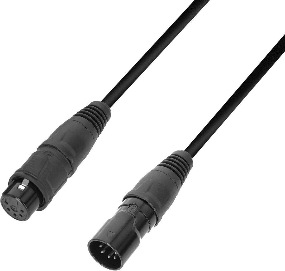 DMX Kabel 5-polig XLR Mannelijk naar Vrouwelijk IP65 - 1.5 Meter - Professioneel