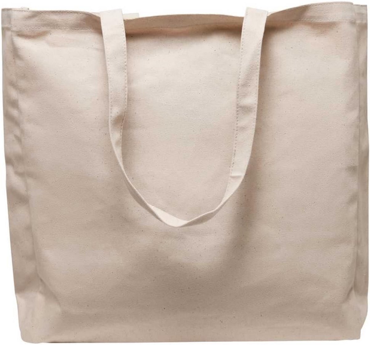 Oversized Canvas Tote Bag Unisex - Robuuste en Trendy Draagtas