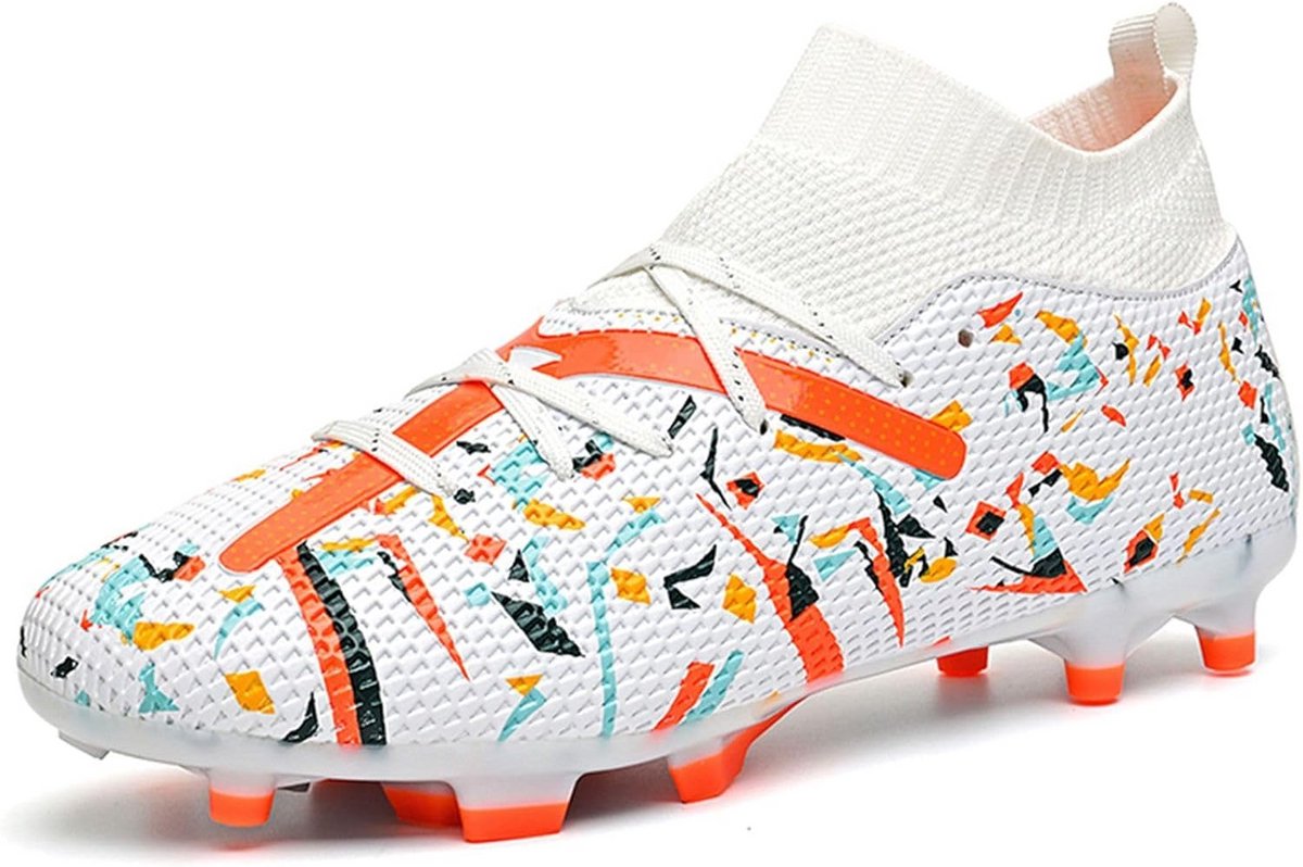 Professionele Voetbalschoenen Jongens FG/AG - Lichtgewicht Trainingsschoenen voor Kunstgras en Natuurgras