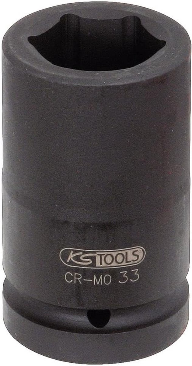 Krachtdopsleutel Zeskant Lang 1 Inch Aandrijving 32mm