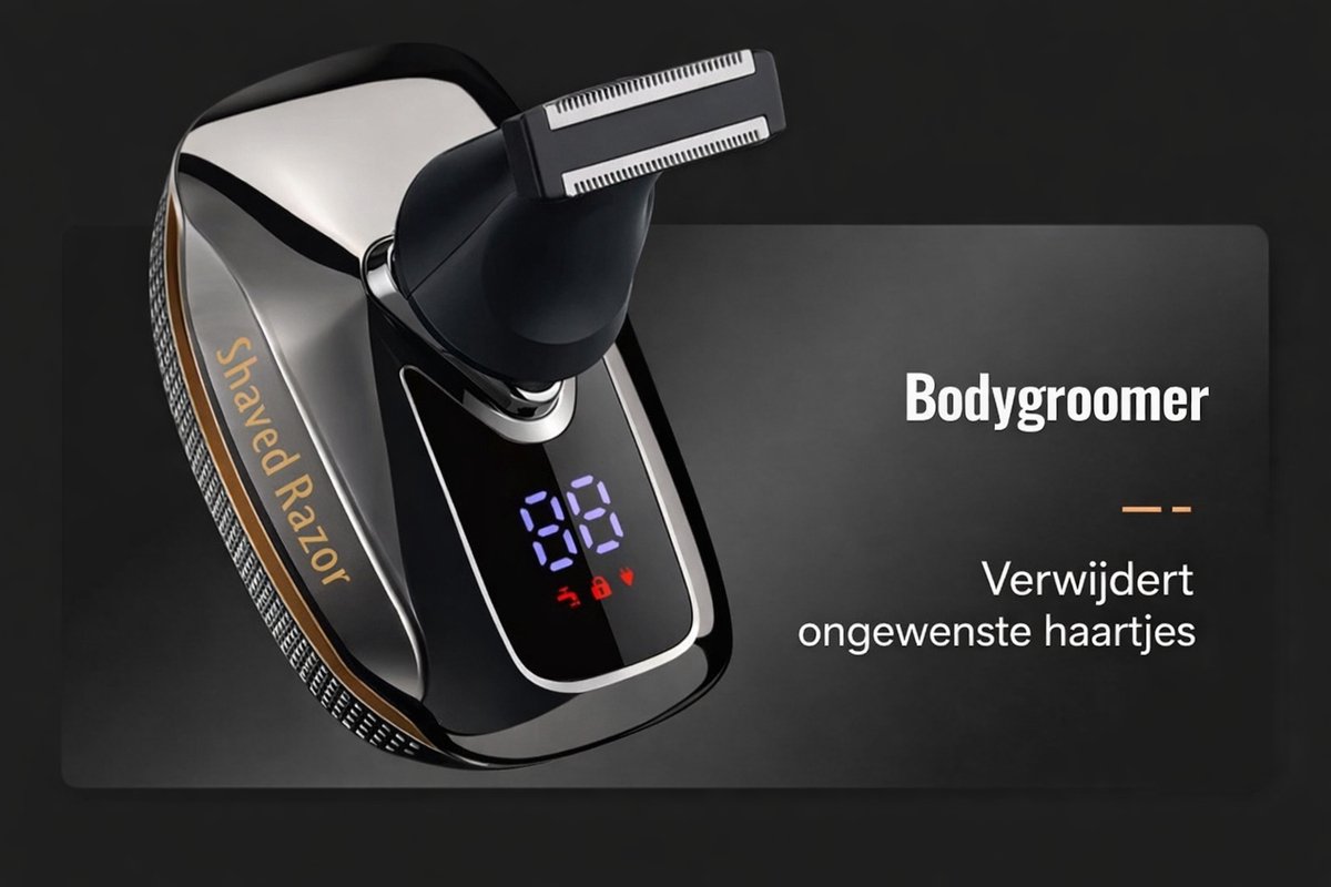 7D Skull Shaver Scheerapparaat Draadloos Waterproof - afbeelding 3
