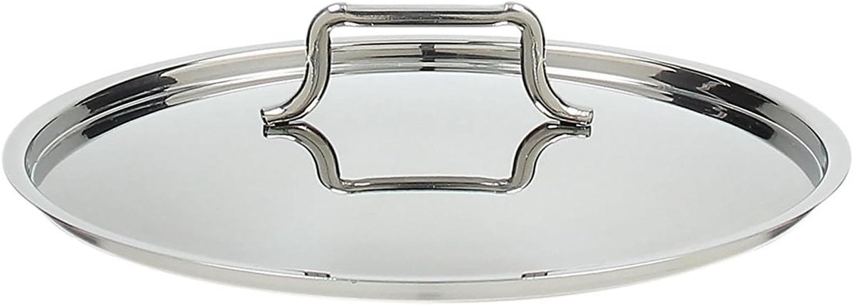 Roestvrijstalen deksel 18 cm - ovenvast en vaatwasmachinebestendig