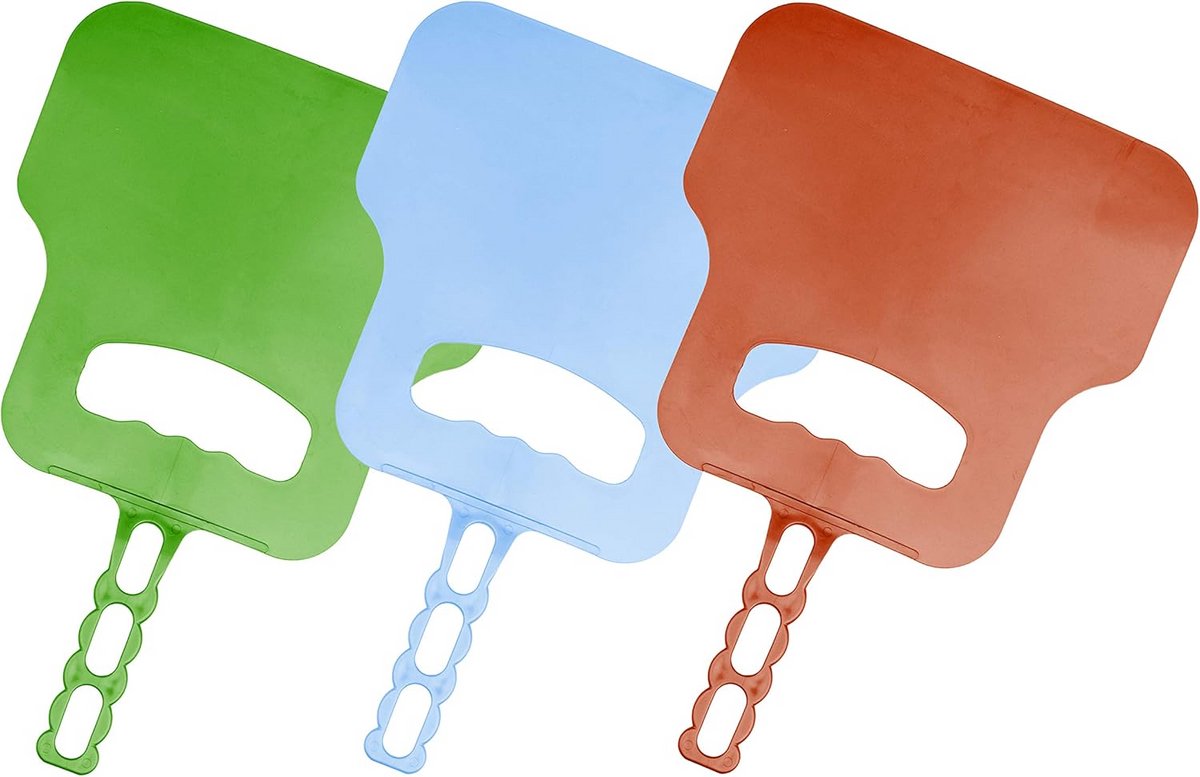 Krachtige Handventilator voor BBQ en Vuur Maken - Set van 3