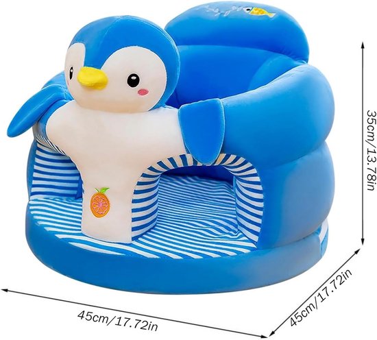 Comfortabele Zitten Leren Stoel met Zachte Voering voor Baby's — afbeelding 5