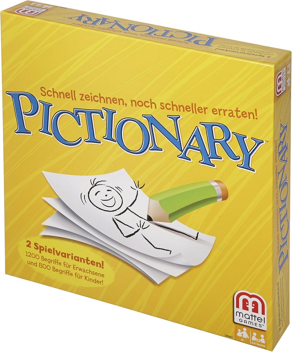 Pictionary: Teken- en raadspel voor het hele gezin