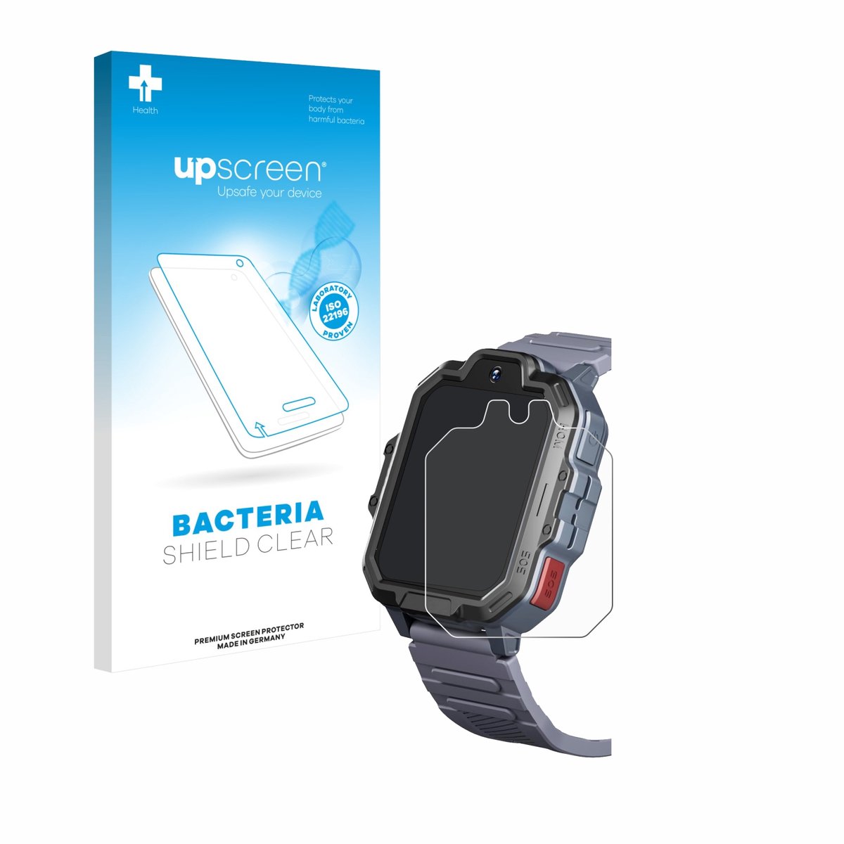 upscreen - Screenprotector voor Okyuk T17 - Folie Beschermfolie transparant antibacterieel