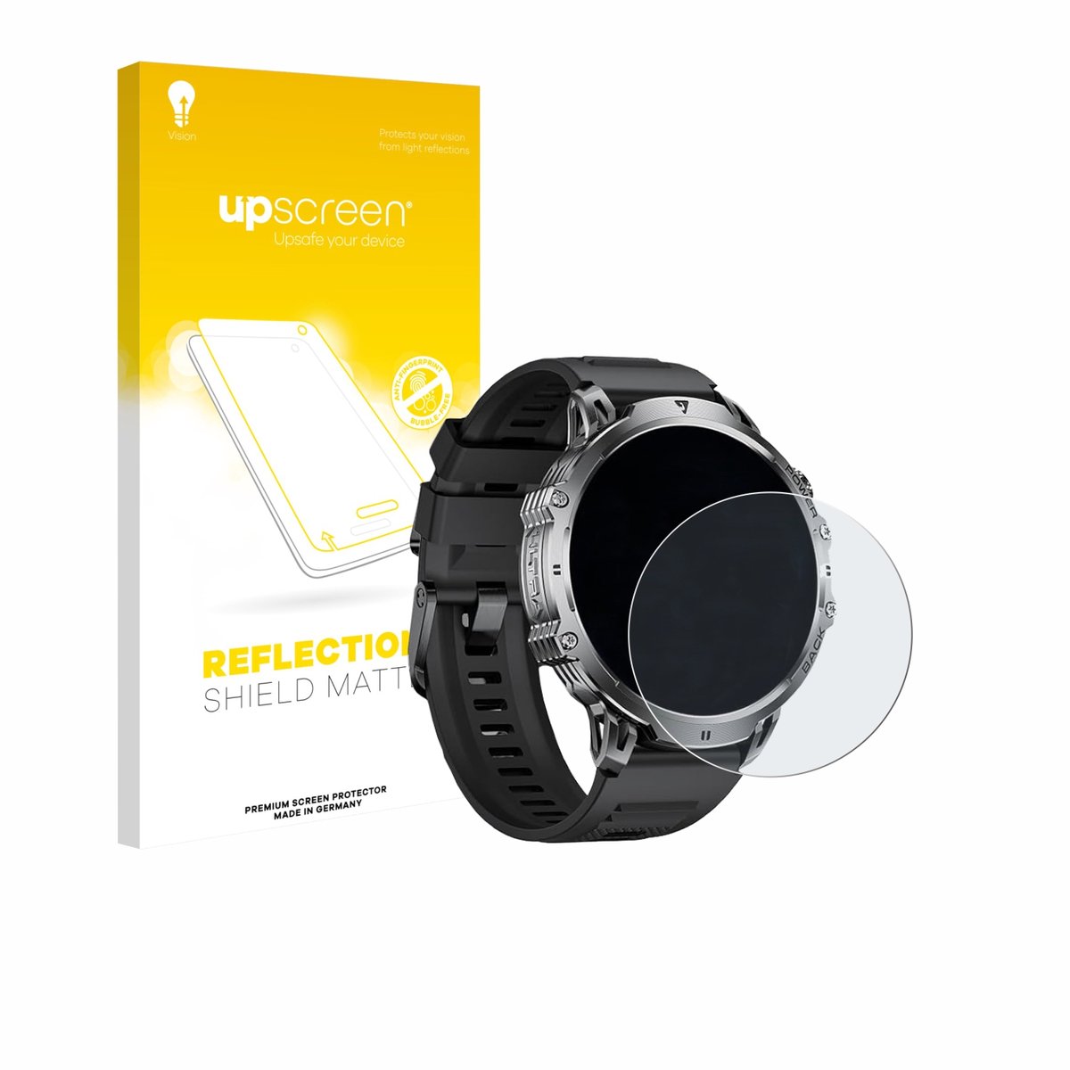 upscreen - Screenprotector voor LIGE EF13 1.85" - Folie Beschermfolie anti glare matte