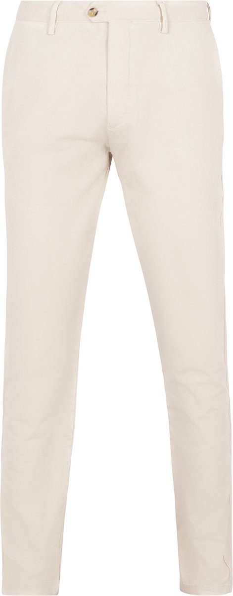 King Essentials The Harry Chino broek Ecru - Maat W 32 - L 34 - Heren - Mannen broeken