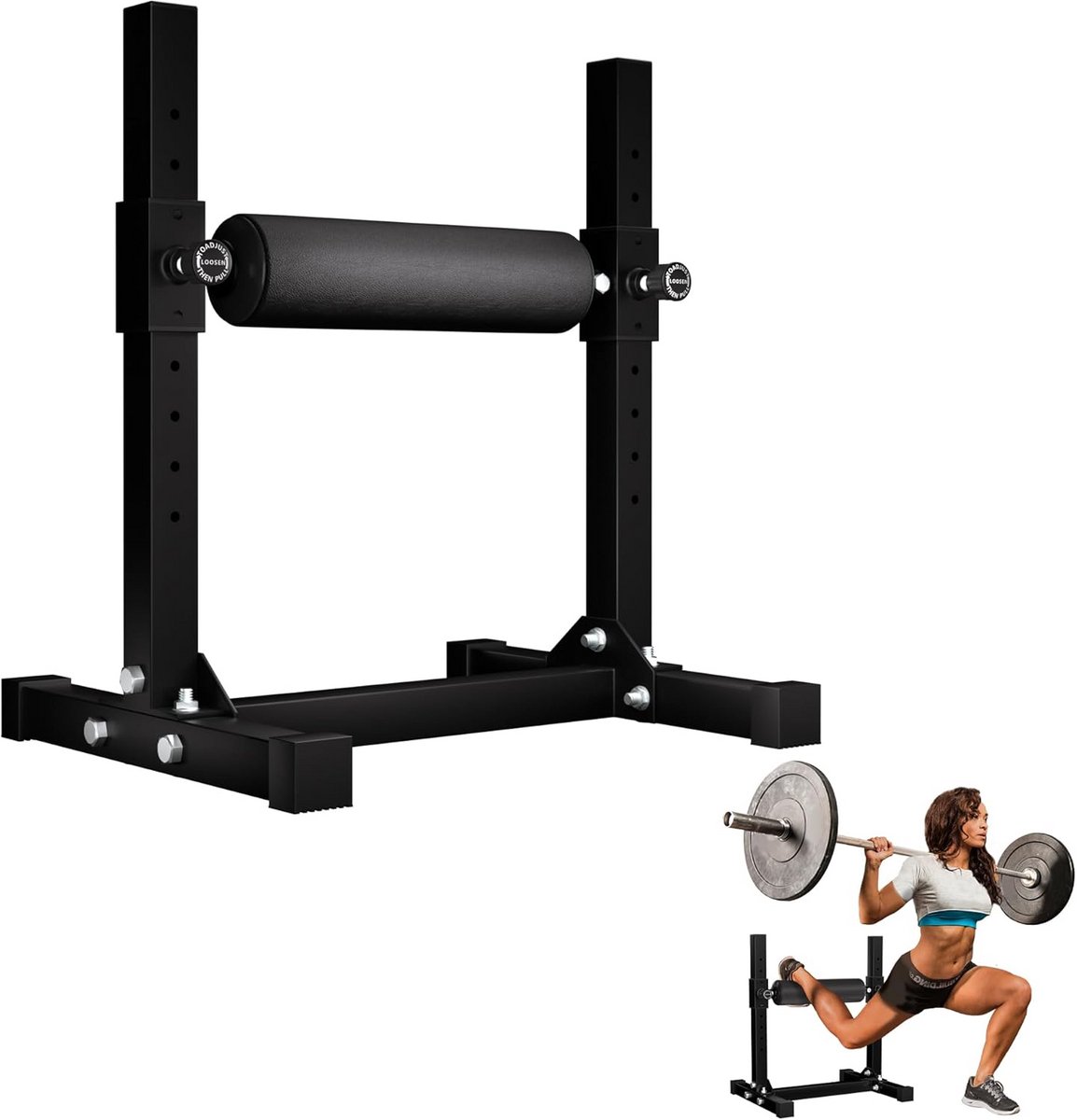 Split Squat Stand voor Eenzijdige Beenkracht en Core Stabiliteit