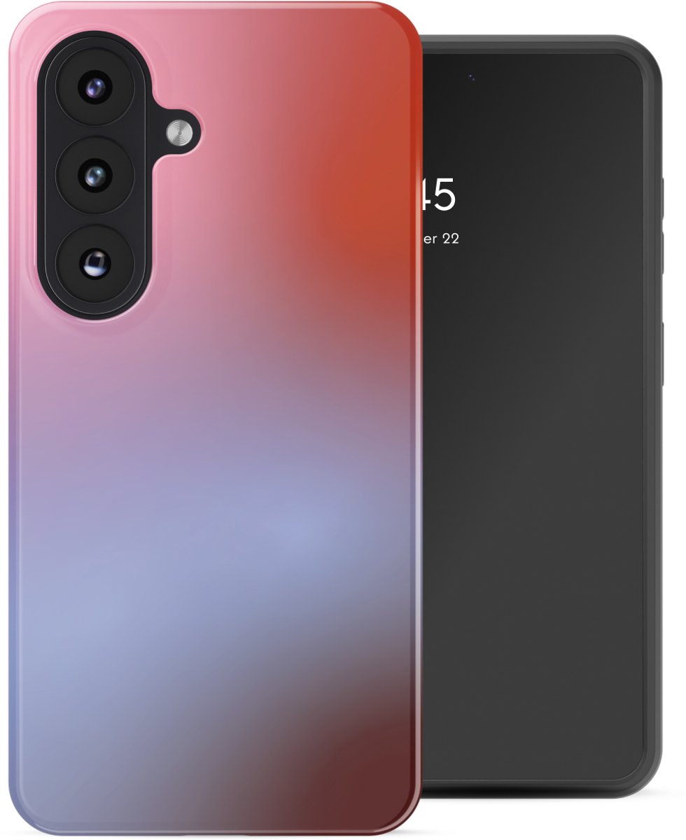 Selencia Hoesje - Geschikt voor Samsung Galaxy S26 - Backcover - Gradient Soft Blush