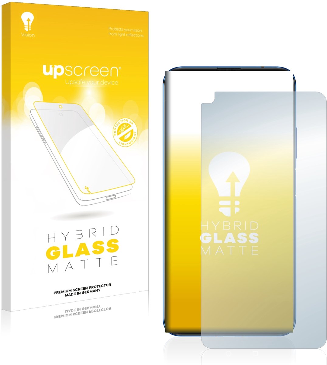 upscreen - Screenprotector voor Huawei Nova 5T - Folie Beschermfolie Beschermglas matte