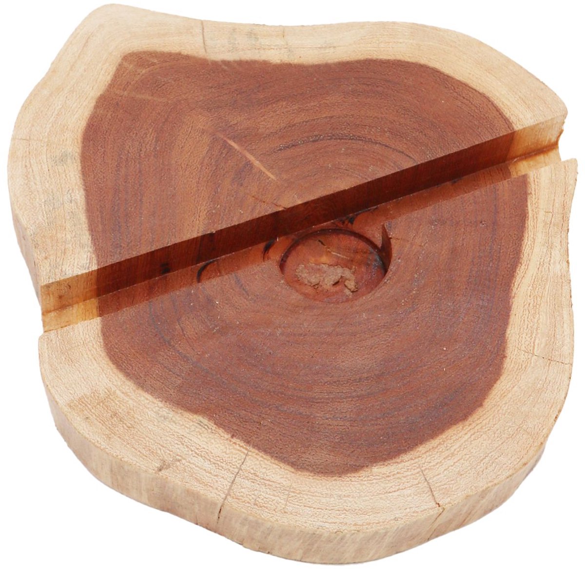 Houten Telefoonhouder - Naturel